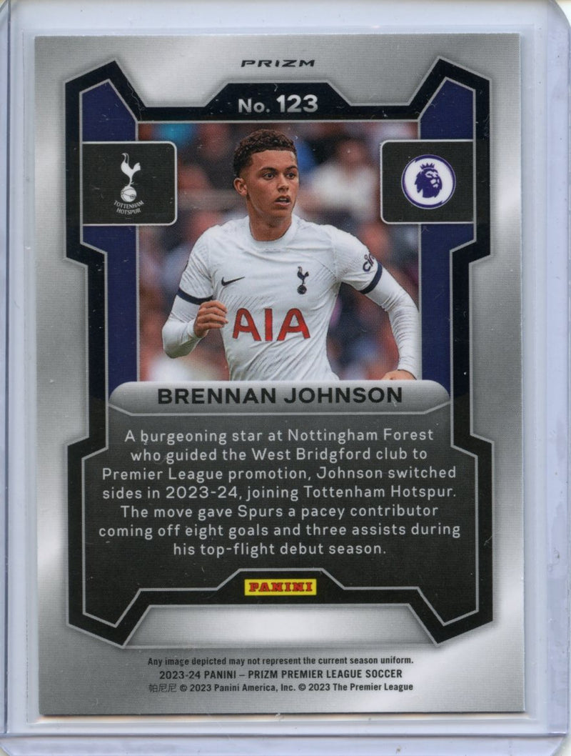 2023-24 Prizm Premier League Brennan Johnson Breakaway Prizm