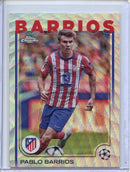 2024-25 Topps Chrome UEFA Club Comps Pablo Barrios Wave