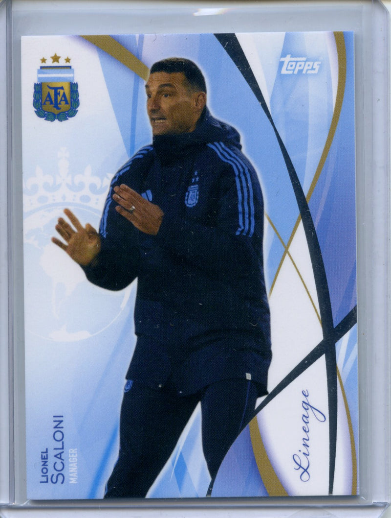 2024 Topps Argentina Lineage Lionel Scaloni
