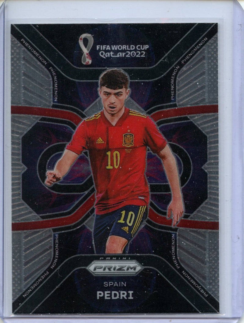 2022 Panini Prizm FIFA World Cup Qatar Pedri Phenomenon