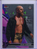 2021 Topps Finest WWE Zack Gibson