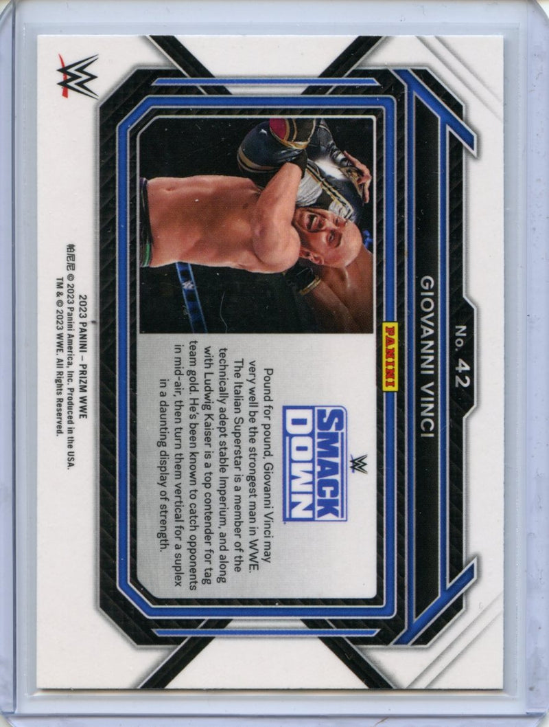 2023 Prizm WWE Giovanni Vinci