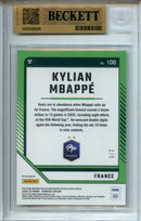 2024-25 Donruss Kylian Mbappe Optic Green 2/5