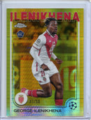 2024-25 Topps Chrome UEFA Club Comps George Ilenikhena Gold Prism 37/50