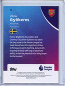 2026 Topps Chrome Premier League Viktor Gyokeres RayWave