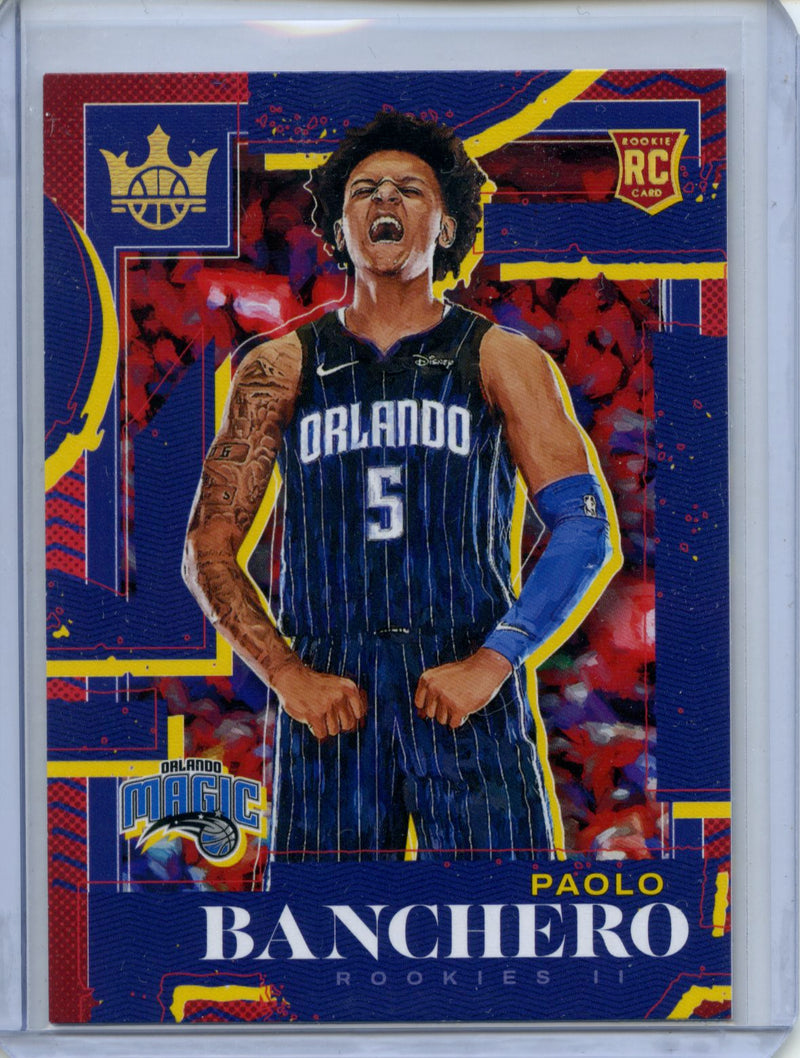 2022-23 Panini Court Kings Paolo Banchero Rookies II