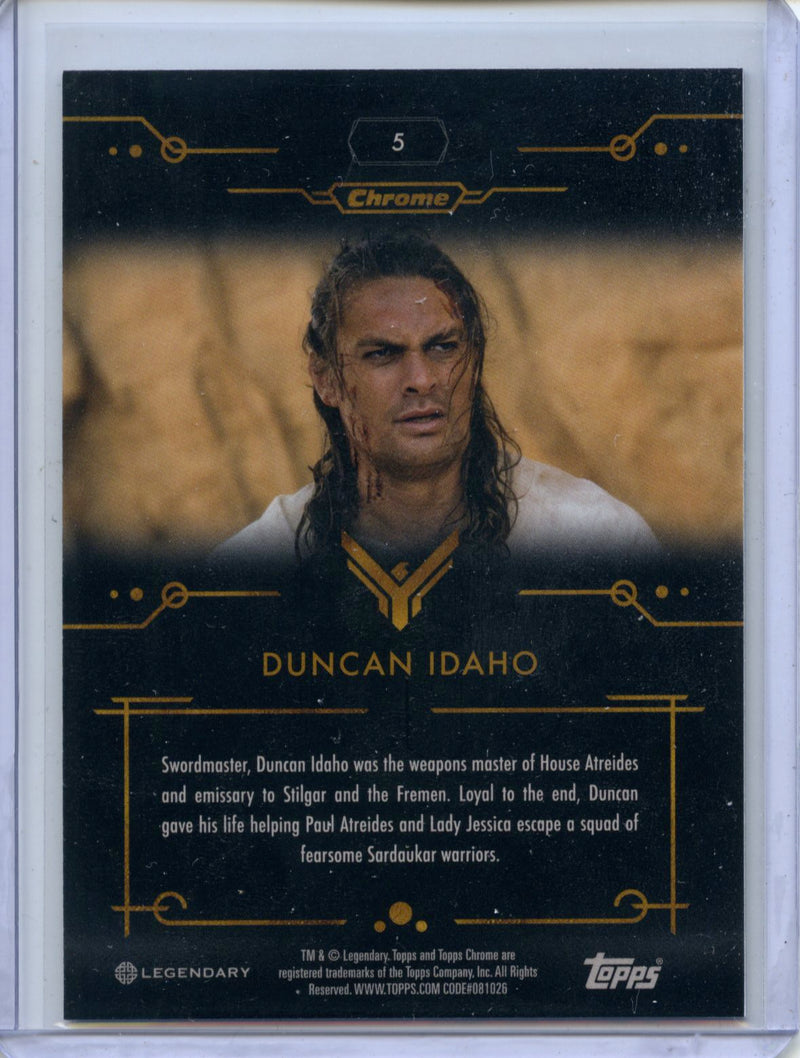 2024 Topps Dune Chrome Duncan Idaho Refractor
