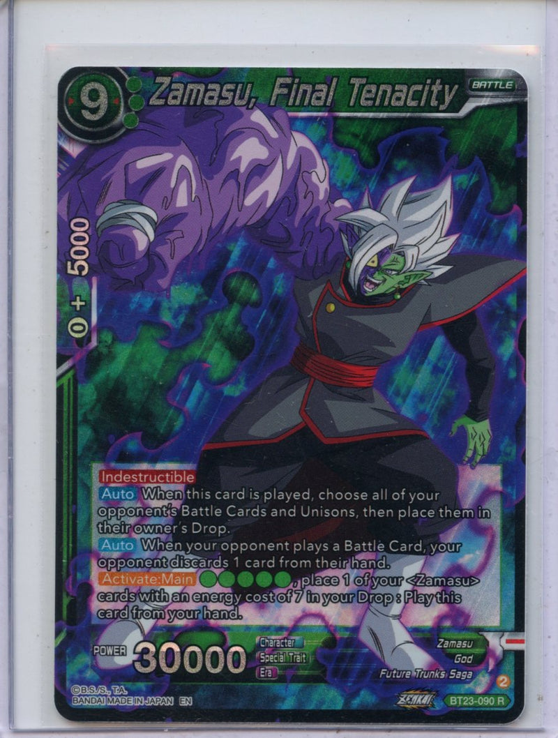 Zamasu, Final Tenacity - Perfect Combination BT23-090 R Foil