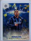 2022-23 Topps Chrome UEFA Ronaldo Golazo Blue Wave 19/75