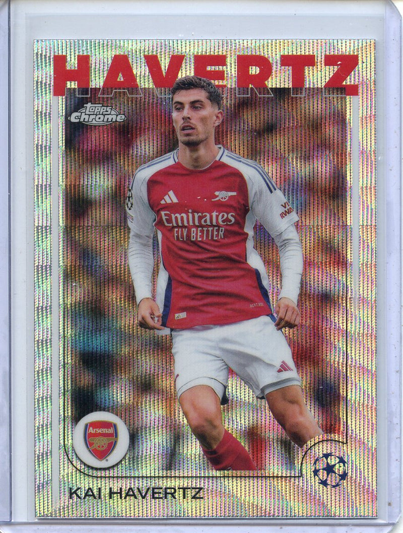 2024-25 Topps Chrome UEFA Club Comps Kai Havertz Wave