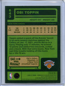 2020-21 Panini NBA Chronicles Obi Toppin Classics