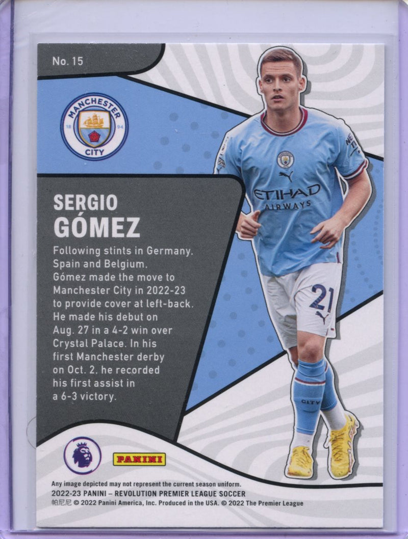 2022-23 Revolution Premier League Sergio Gomez Futures