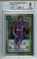 2023-24 Topps Museum Collection UEFA CL Lamine Yamal Gold 43/50