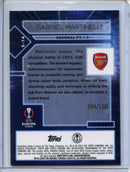 2022-23 Topps Chrome UEFA Gabriel Martinelli Specimens Blue Refractor 94/150