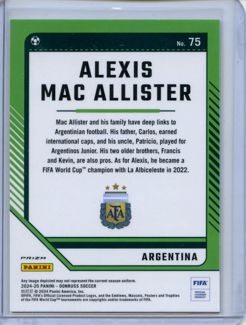 2024-25 Donruss Alexis Mac Allister Optic Holo