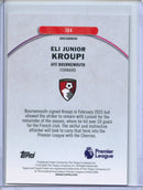 2026 Topps Finest Premier League Eli Junior Kroupi
