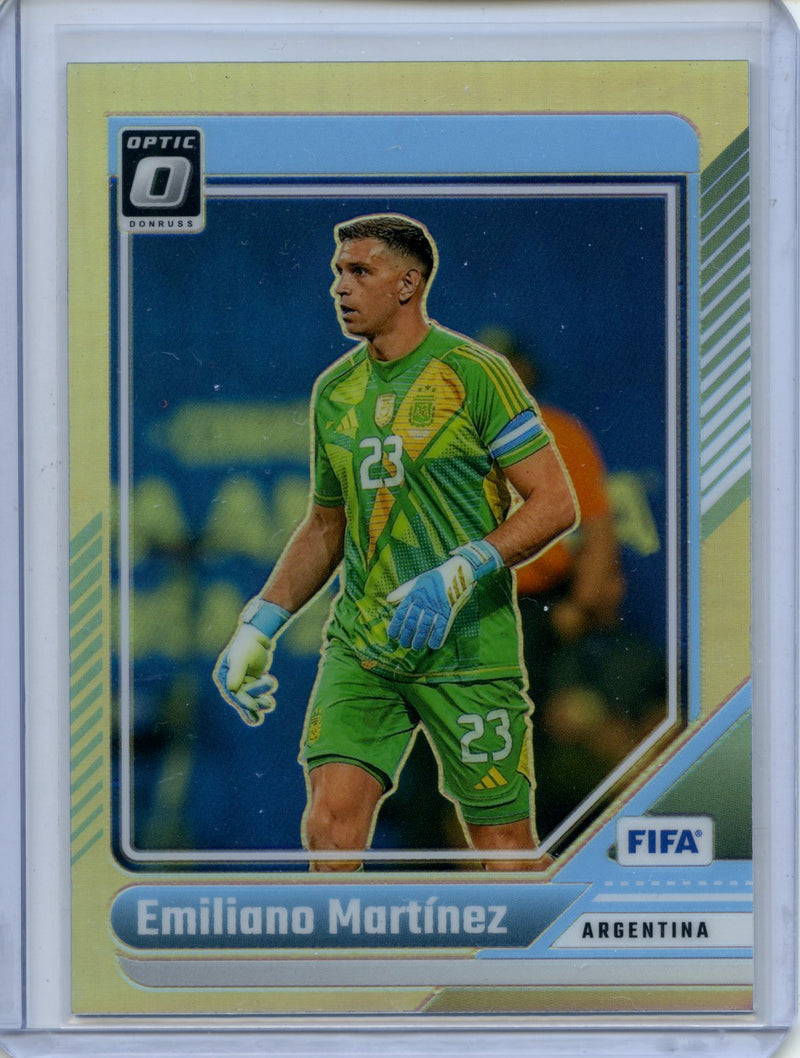 2024-25 Donruss Emiliano Martinez Optic Holo