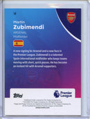 2026 Topps Chrome Premier League Martín Zubimendi RayWave