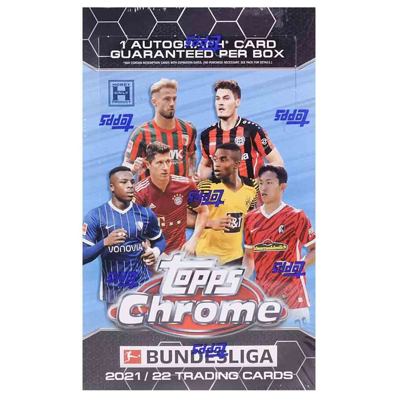 2021-22 Topps Chrome Bundesliga Soccer Hobby Box