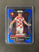 2022 Panini Prizm FIFA World Cup Qatar Josip Stanisic Blue Prizm 259/299
