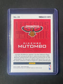 2020-21 Panini NBA Hoops Dikembe Mutombo Legends Of The Game 395/699