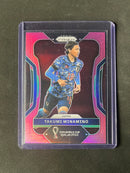 2022 Panini Prizm FIFA World Cup Qatar Takumi Minamino Pink Prizm