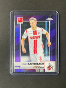 2020-21 Topps Chrome Bundesliga Noah Katterbach Purple Refractor 82/299