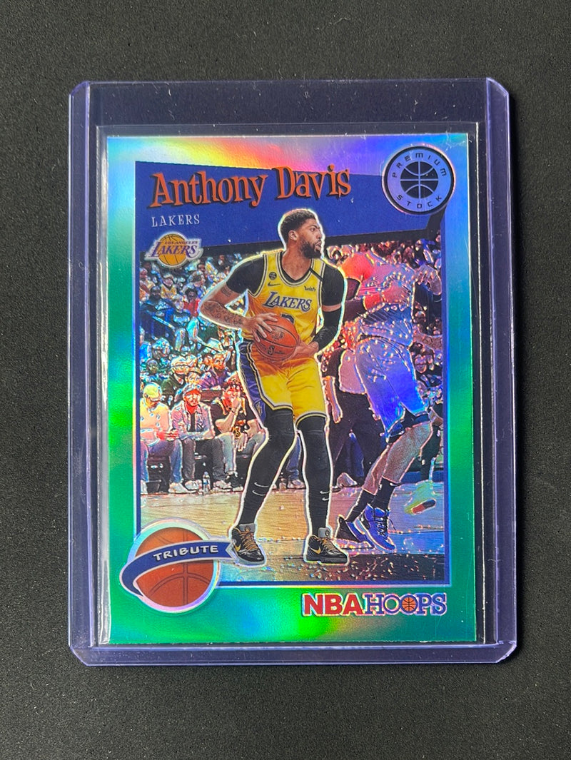 2019-20 Hoops Premium Anthony Davis Tribute Green