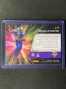 2020 Panini Prizm Football Danielle Hunter Fireworks Green Prizm
