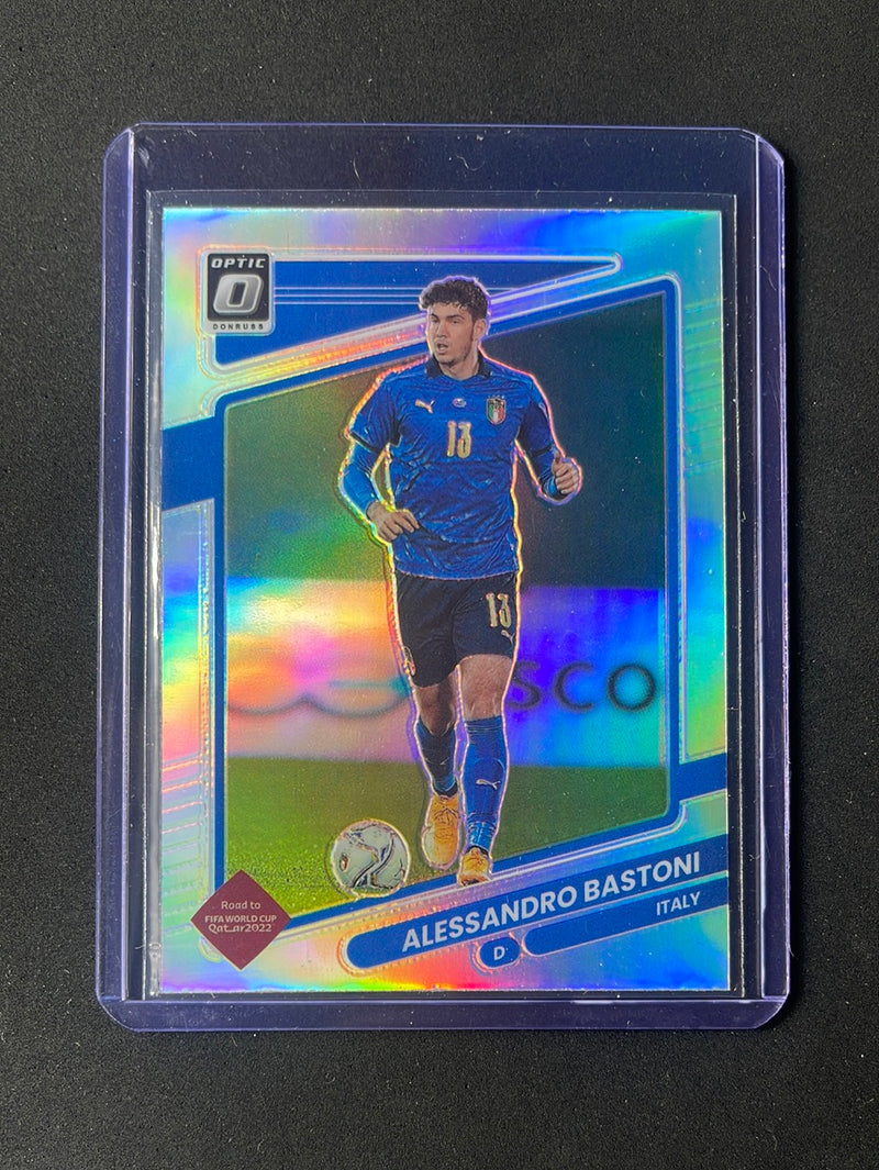 2021-22 Panini Donruss Road To Qatar Alessandro Bastoni Optic Silver