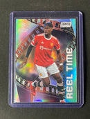 2021-22 Topps Stadium Club Chrome UEFA Champions League Paul Pogba Reel Time