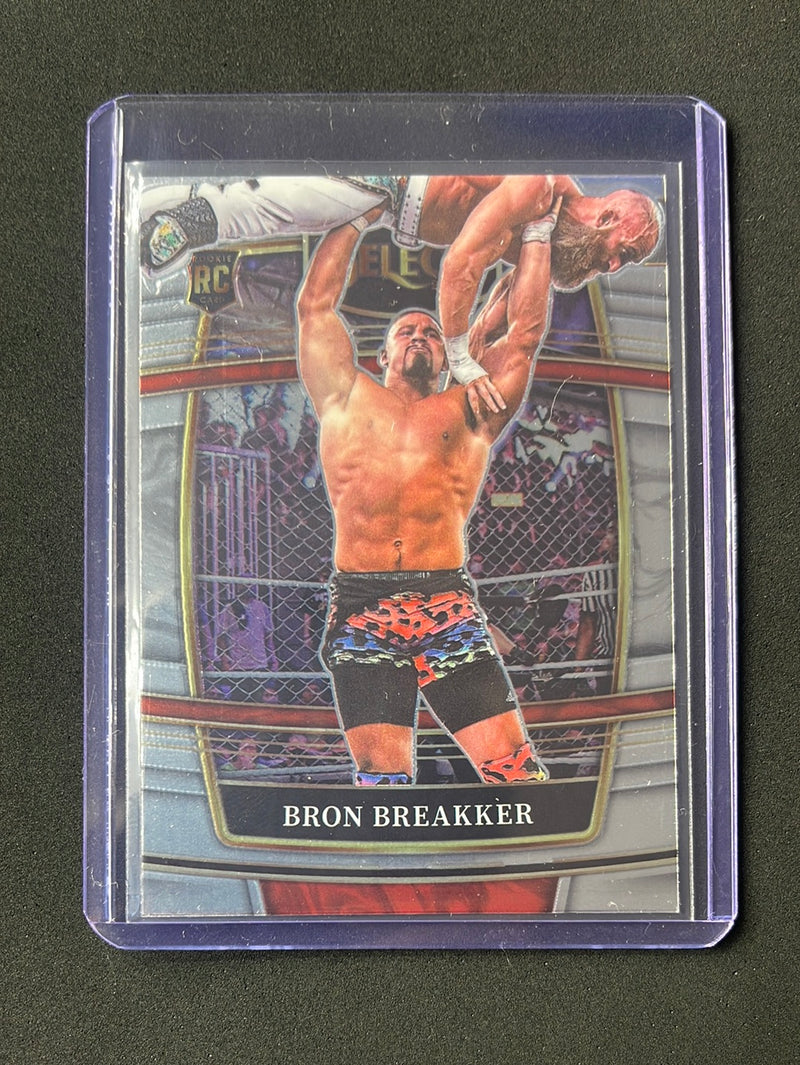 2022 Panini Select WWE Bron Breakker Concourse