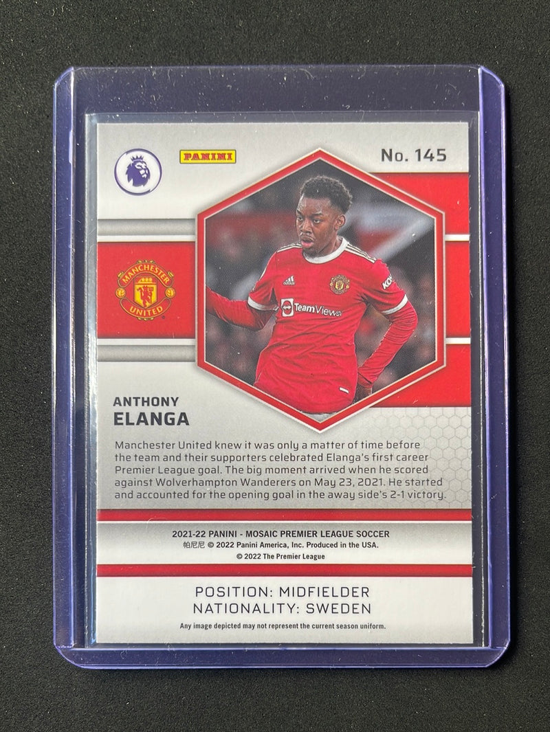 2021-22 Panini Mosaic EPL Anthony Elanga