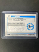 2020-21 Topps Chrome Bundesliga Amos Pieper Purple Refractor 153/299