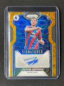 2021-22 Prizm Premier League Joachim Andersen Signatures Autograph Gold Choice 10/10