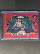 2022 Prizm WWE Flash Morgan Webster Ruby Wave Prizm