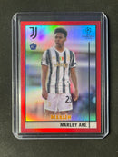 2020-21 Topps Merlin Chrome UEFA Champions League Marley Ake Red Refractor 2/10