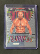 2022 Prizm WWE Brock Lesnar Fearless