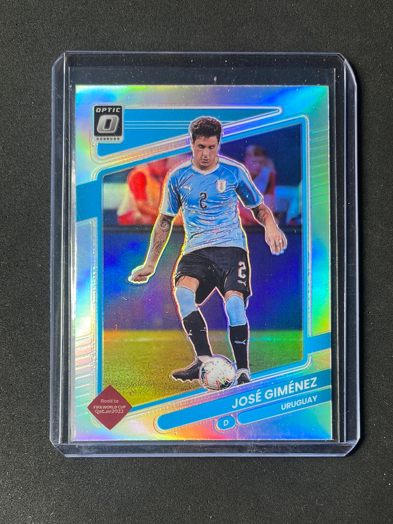 2021-22 Panini Donruss Road To Qatar Jose Gimenez Optic Silver