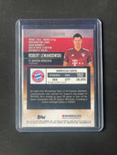 2021-22 Topps Bundesliga Stadium Club Chrome Robert Lewandowski Aqua 162/199
