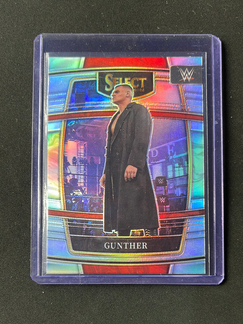 2022 Panini Select WWE Gunther Concourse Silver