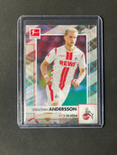 2020-21 Topps Chrome Bundesliga Sebastian Andersson X-Fractor Refractor 51/250