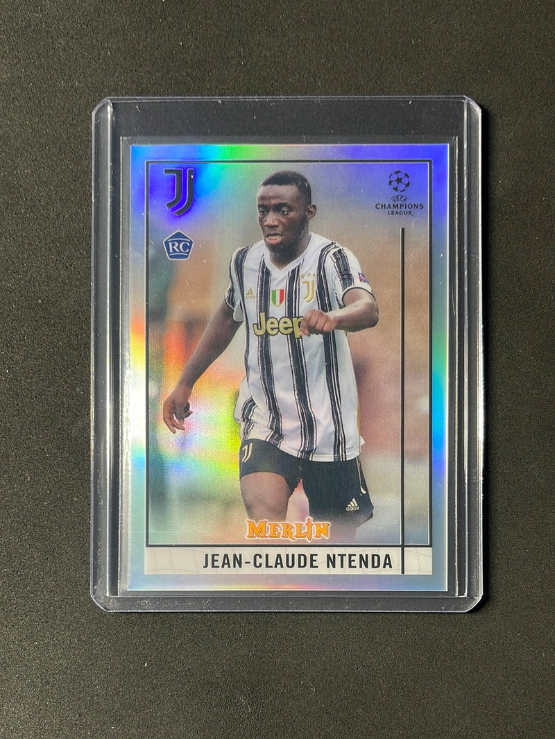 2020-21 Topps Merlin Chrome UEFA Champions League Jean-Claude Ntenda Refractor