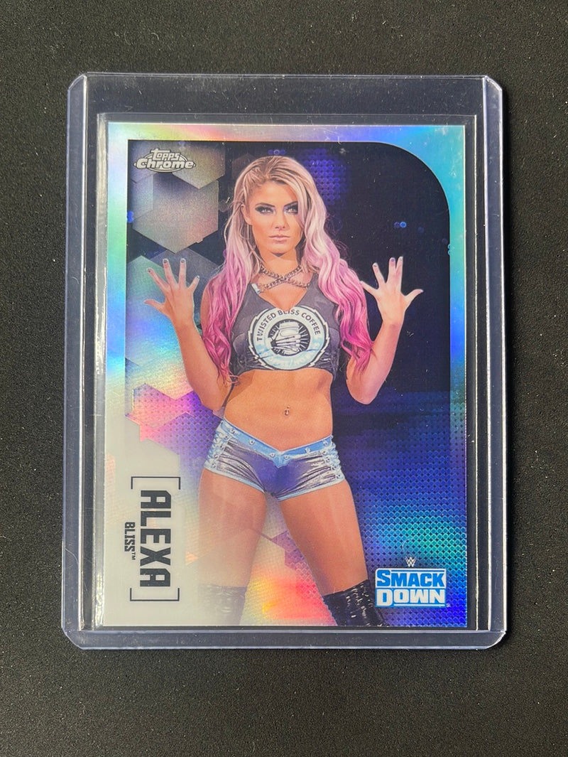 2020 Topps Chrome WWE Alexa Bliss Refractor