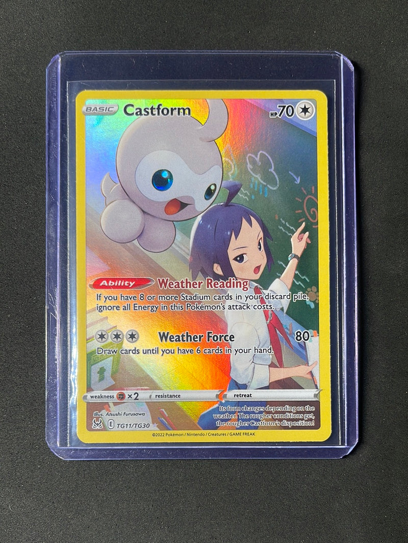 Pokemon TCG Lost Origin Castform Trainer Gallery TG11/TG30 Pokemon TCG Lost Origin Castform Trainer Gallery TG11/TG30