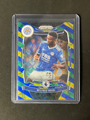 2021-22 Prizm Premier League Wilfred Ndidi Blue/Yellow/Green Choice Prizm