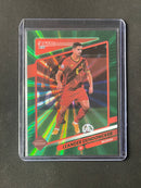 2021-22 Panini Donruss Road To Qatar Leander Dendoncker Green Laser