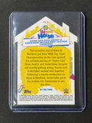 2021 Topps Chrome WWE Stone Cold & Undertaker Become Tag Team Champions In Your House Red Refractor 4/5