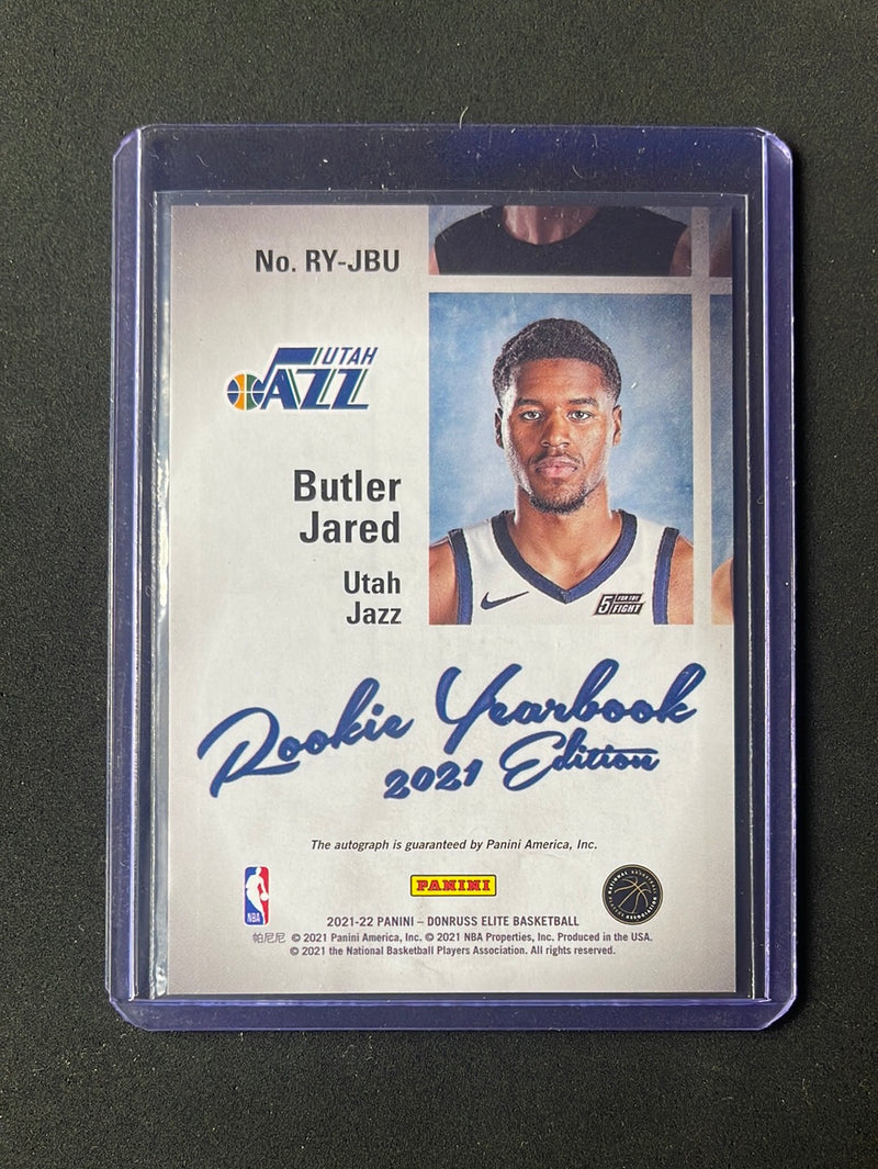 2021-22 Donruss Elite Jared Butler Rookie Yearbook