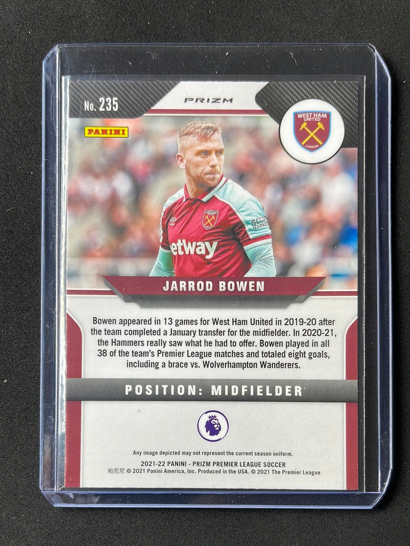 2021-22 Prizm Premier League Jarrod Bowen Silver